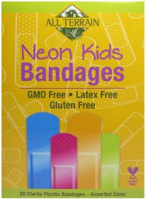 AT KIDS NEON BANDAGES ( 1 X 20 CT   )