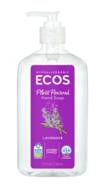 Earth Friendly Products Liquid Hand Soap, Lavender (6x17 Oz)