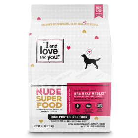 I AND DOG KIBBLE RD MEAT ( 3 X 5 LB   )