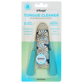 Dr. Tung's Stainless Steel Tongue Cleaner (12x1Each)