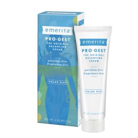 Emerita Progest Paraban Free Body Cream (1x4 Oz)